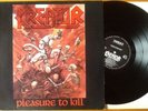 KREATOR Pleasure To Kill RARE VINYL LP Noise N 0037 Germany Excellent + Inner SL