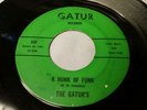 RARE NEW ORLEANS FUNK 45 WILLIE TEE THE GATURS HUNK OF FUNK GATUR 555