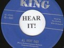 The Orchids DOO WOP 45 (King 4661) All Night Baby/ Oh Why  VG++  SUPER RARE