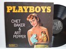 RARE JAZZ LP - CHET BAKER & ART PEPPER - PLAYBOYS World Pacific PJ-1234 DG