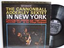 RARE JAZZ LP - THE CANNONBALL ADDERLEY SEXTET IN NEW YORK Riverside DG RLP 9404