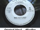 ? Lee Andrews PROMO 'Quiet As It's Kept' + Cover RARE Northern Soul 45 HEAR