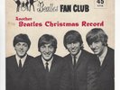 BEATLES  UK 7'' FAN CLUB CHRISTMAS FLEXIDISC  IN N/EXN/EX  CON