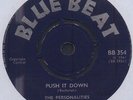 The PERSONALITIES Push it down UK 7” SKINHEAD REGGAE SKA MOD  BLUE BEAT 1966
