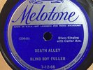 BLIND BOY FULLER MELOTONE 7-12-66 BLUES 78 RPM RECORD E-/V+