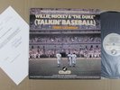 WILLIE MAYES, MICKEY MANTLE & THE DUKE Talkin’ Baseball SIGNATURE-ETCHED US LP 