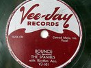 THE SPANIELS-BOUNCE /BABY IT'S YOU ON VEE JAY DOO WOP R&B 78RPM