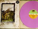 LED ZEPPELIN IV Zoso 1978 ATLANTIC UK LIMITED EDITION PINK LILAC VINYL LP