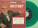JOHNNY HALLYDAY Retiens la nuit / Philips 432 739 BE Spain 1962 EP 45 rpm Green