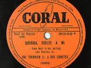 HEAR  Rare Rockabilly E+ 78 JOE THERRIEN JR Hey Babe/Come Back CORAL Nice