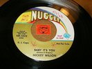 MICKEY WILSON - BABY IT'S YOU - I NEED YOUR LOVIN  / LISTEN - SOUL POPCORN