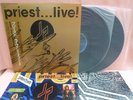 JAPAN 2LP COMPLT W STICKER JUDAS PRIEST LIVE 383P-827/8 EPIC SONY OBI INSERT G/F