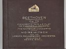 78 rpm box set Beethoven Concerto No 5 Op73 Moiseiwitsch London Philharmonic