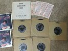 RARE PATSY CLINE DECCA ARTIST OF THE WEEK - 5 STEREO 45S  SENTIMENTALLY YOURS