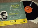 DECCA LXT 2808 PAGANINI RECITAL RUGGIERO RICCI LOUIS PERSINGER 1957 UK LP