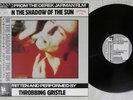 OST(THROBBING GRISTLE) IN THE SHADOW OF THE SUN ILLUMINATED Japan OBI Promo LP