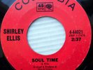 SHIRLEY ELLIS northern soul 45 SOUL TIME / WAITIN strong VG+ COLUMBIA e0929