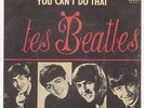 RARE 45T Juke Box, THE BEATLES, ODEON SO 10111 BIEM. CAN'T BY ME LOVE. type 1