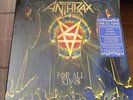 Anthrax For All Kings Vinyl Box set Limited Edition New Sealed