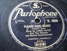 THE PLATTERS,LINDA HAYES*PLEASE HAVE MERCY/OOCHI PACHI VERY RARE *VG