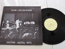Elvis Presley ELVIS LIVE ON STAGE HILTON HOTEL 1972 NEAR MINT VINTL. RARE