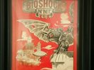 Bioshock Infinite Songbird Elizabeth Lithograph GameStop Exclusive Rare Framed