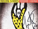 AUTHENTIC SIGNED CHARLIE WATTS ROLLING STONES VOODOO LOUNGE REAL SIGNATURE..COA