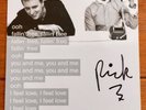 Underworld - My Inspiration Promo Card Signed Autographed