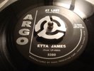 Soul 45 - ETTA JAMES - At Last / I Just Want To Make Love ARGO Original
