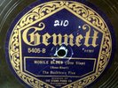 Gennett 78 #5405  The Bucktown Five   Someday Sweetheart / Mobile Blues