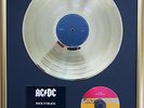 AC/DC Back in Black gerahmte CD Cover +12