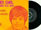 DONNY OSMOND Hey Girl RARE 1971 DUTCH MGM PS VINYL SINGLE 7