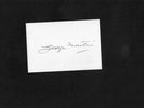 AUTHENTIC SIGNED GEORGE MARTIN CARD THE BEATLES REAL SIGNATURE...COA..