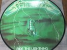 Metallica Ride The Lightning Green Picture Disc Lp Hardwired Promo Bernett Test