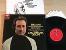 BRAHMS Compl. Symphonies CARLO MARIA GIULINI 1stPress HMV 4LP Box MINT