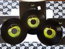 Apple 3pk 45s,orig. Canada, James Taylor, Radha Krishna Temple & Ronnie Spector