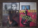 4 VINTAGE LOU REED ALBUMS THE BELLS GROWING UP IN PUBLIC MISTRIAL NEW SENSATIONS