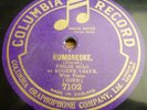 EUGENE YSAYE / DVORAK humoresque / COLUMBIA 7102