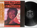 TERI THORNTON DEVIL MAY CARE RIVERSIDE SMJ-6142 Japan OBI Vinyl LP