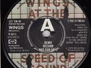 70s The Beatles McCartney WINGS let em in Rare UK Demo Promo DJ Copy 7