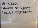 Master Of Puppets - METALLICA rare Pallas test press
