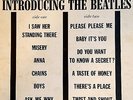 INTRODUCING THE BEATLES VEE JAY MONO VJLP 1062 'PLEASE PLEASE ME' WITH NO COMMA