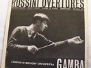 DECCA SXL 2266 W/B 1st ED,ROSSINI OVERTURES,GAMBA