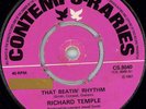 NORTHERN SOUL - RICHARD TEMPLE - THAT BEATIN RHYTHM - UK CONTEMPO-RARIES LABEL