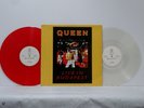 QUEEN Live in Budapest PRISTINE NEAR MINT LP LTD Red and Clear Colored RARE LPs