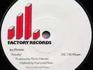 Joy Division 'Transmission' Fac 13 Factory Records Ian Curtis Manchester