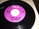 THE TRIUMPHS THE WORLD OWES ME A LOVIN'/I'M COMING TO YOUR RESCUE OKEH 45 NICE