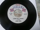 johnny rebel looking for a handout/kajun  klu klux klan vg++ 45