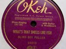 Rare BLUES 78-BLIND BOY FULLER 