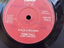 TOM TALL   ROCK STAR REPRO  LABEL   45  STACK A RECORDS
